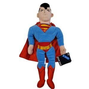 Vintage Superman Plush Super Hero Toys Warner Bros Studio Store Bean Bag